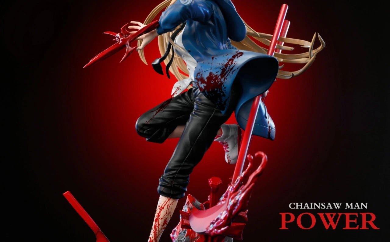 Preventa Resina Power Figura Chainsaw Man Surge Estudio