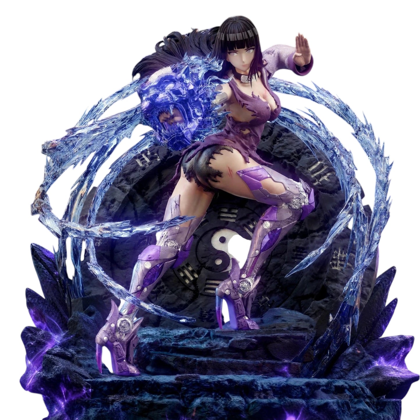 Preventa Resina Hinata Figura Naruto 1/5 Mechanical Heart Estudio