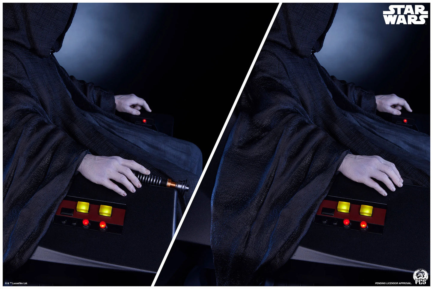 Preventa Resina Emperador Palpatine Figura Star Wars PCS (Licencia) Estudio