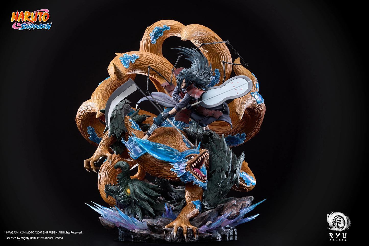 Preventa Resina Uchiha Madara Figura Naruto 1/6 RYU Estudio (Licencia)