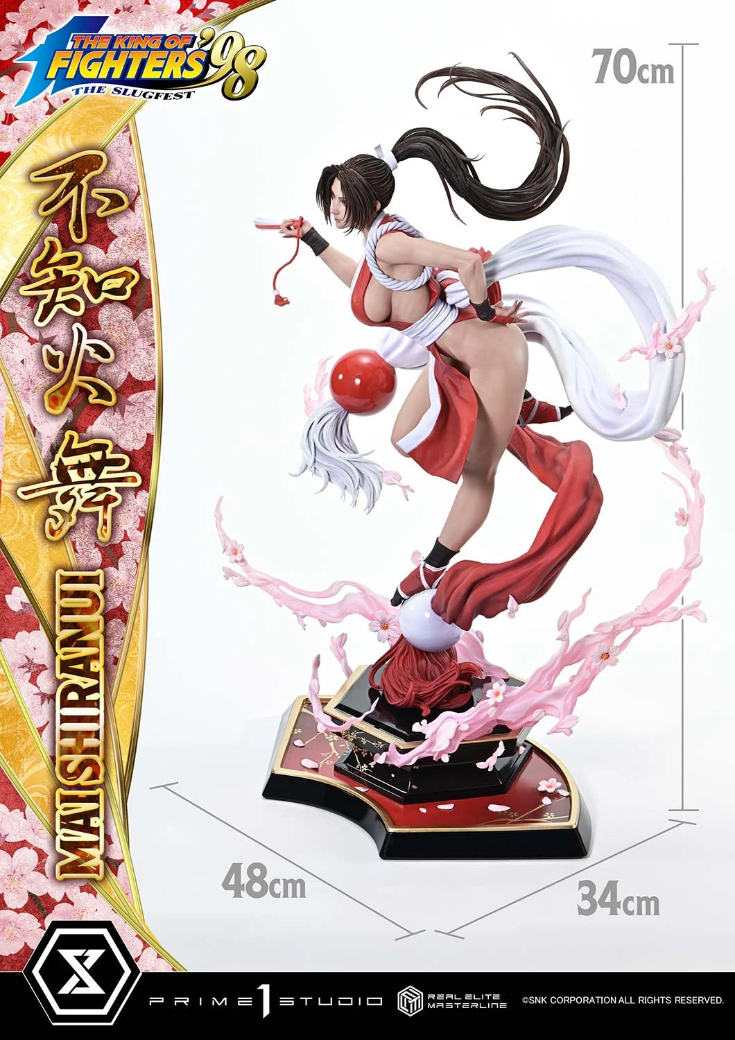 Preventa Resina Mai Shiranui Figura THE KING OF FIGHTERS '98   Prime 1 (Licencia) Estudio