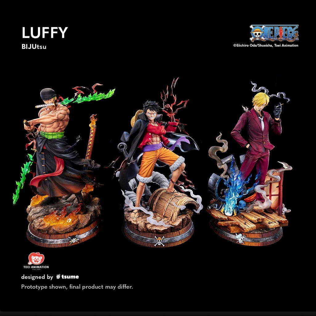 Preventa Resina Monkey D. Luffy  Figura One Piece Tsume Art (Licencia) Estudio