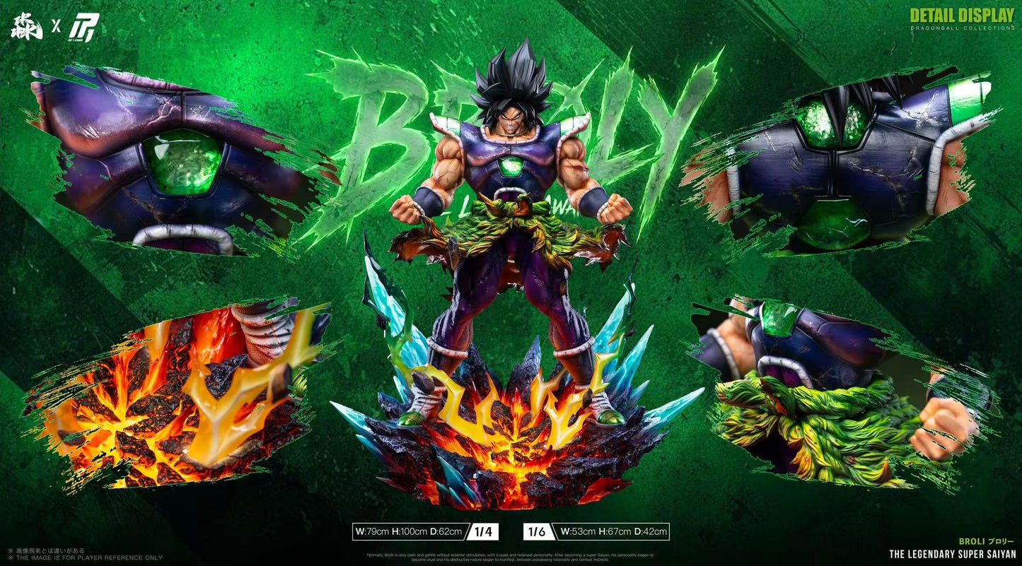 Preventa Resina Broly Figura Dragon Ball 1/6 Miao x TOP 1 Estudio