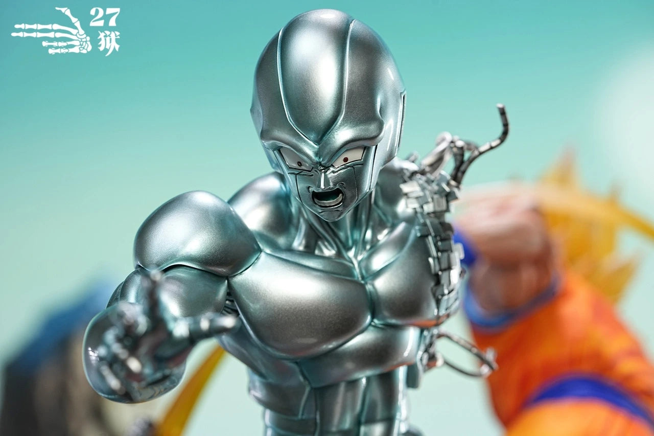 Preventa Resina Metal Cooler vs Goku Figura Dragon Ball 27Abyss Estudio