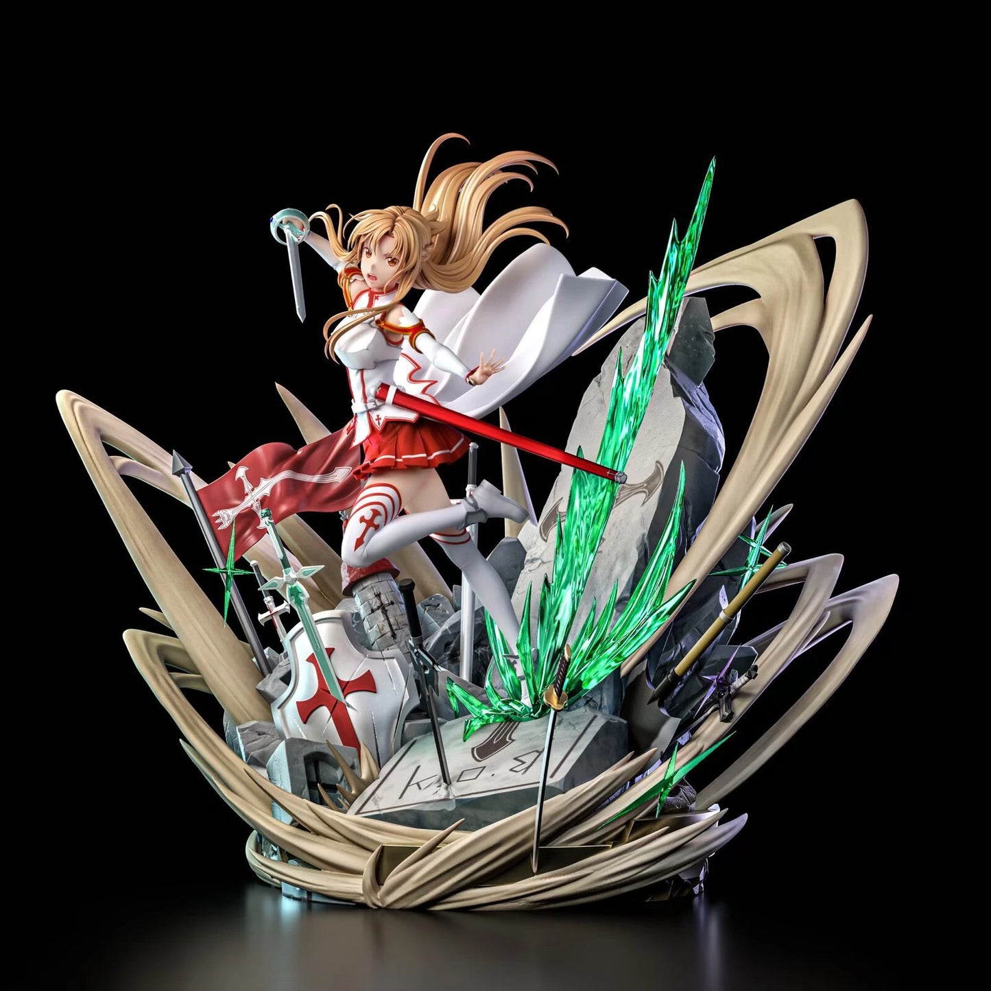 Preventa Resina Asuna Yuuki Figura Swort Art Online Raboko Estudio