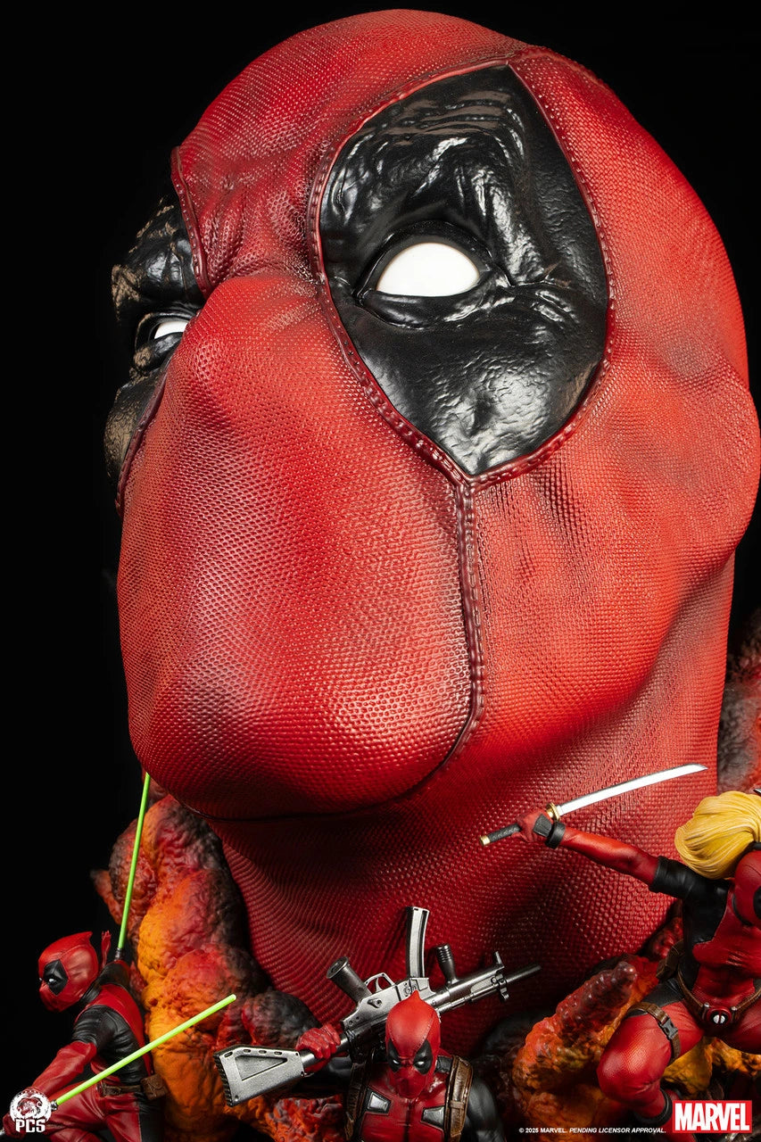 Preventa Resina Deadpool Figura Deadpool Premium Collectibles (Licencia) Estudio