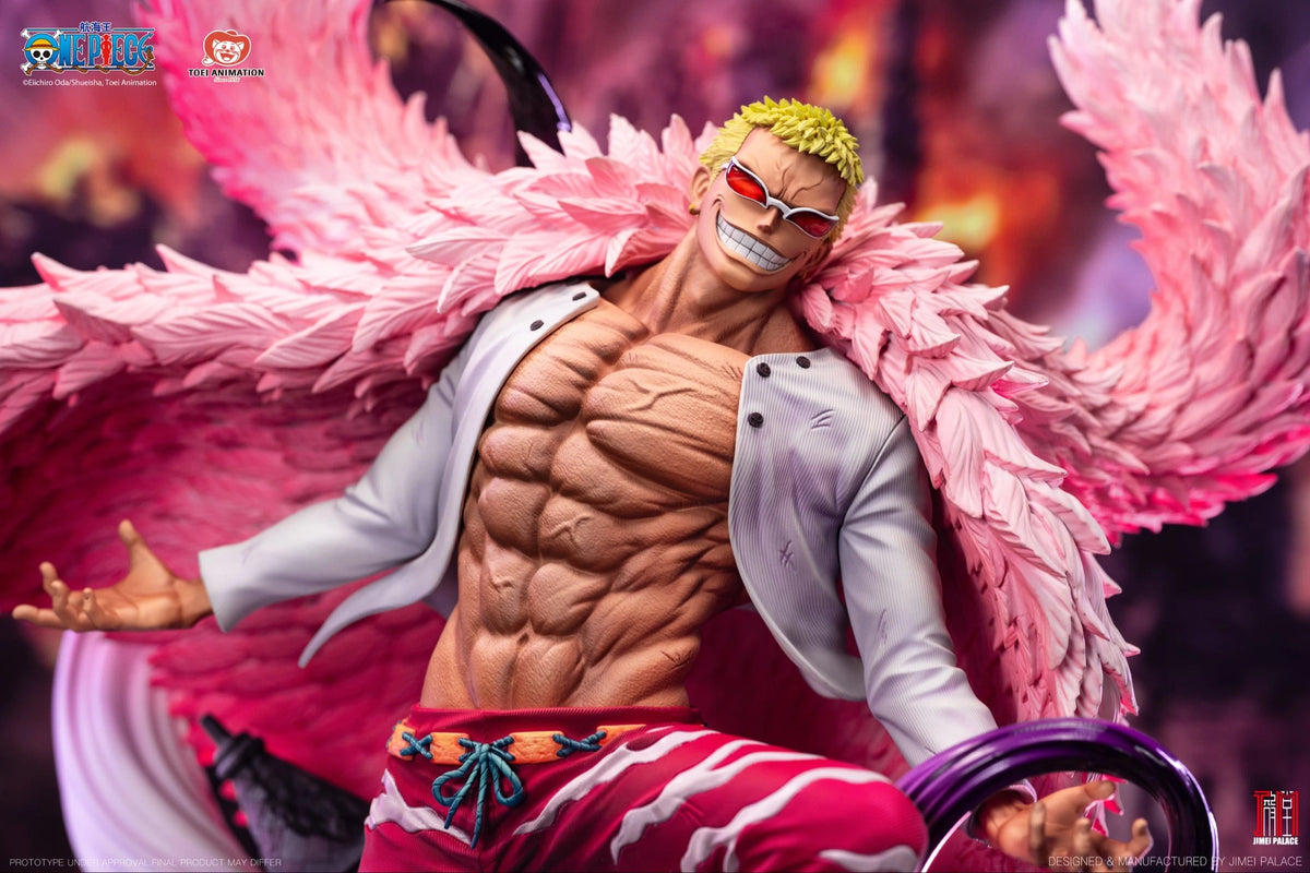 Preventa Resina Doflamingo Figura One Piece 1/6 Jimei Palace Estudio (Licencia)