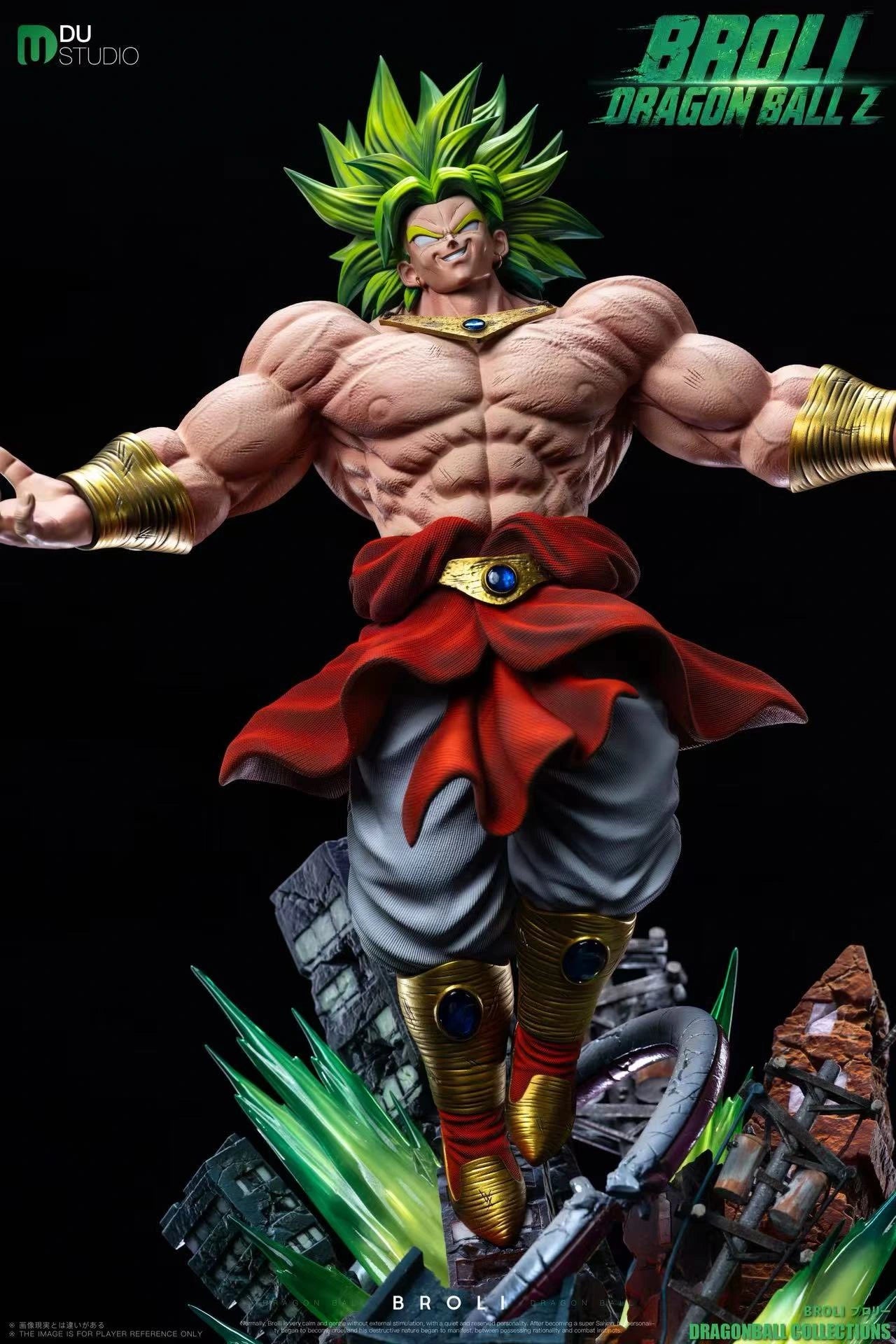 Preventa Resina Broly Super Saiyan Figura Dragon Ball 1/6 DU Estudio
