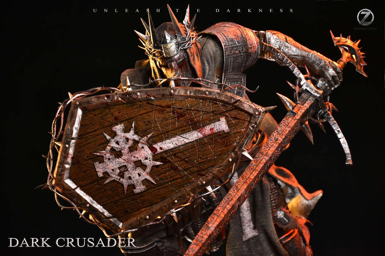 Preventa Resina Dark Crusader Figura Lords of the Fallen Thunder Z Estudio