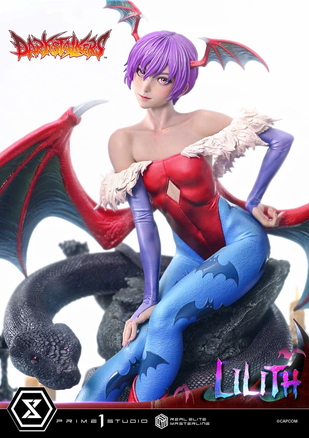Preventa Resina Lilith  Figura Darkstalkers  Prime 1 (Licencia) Estudio