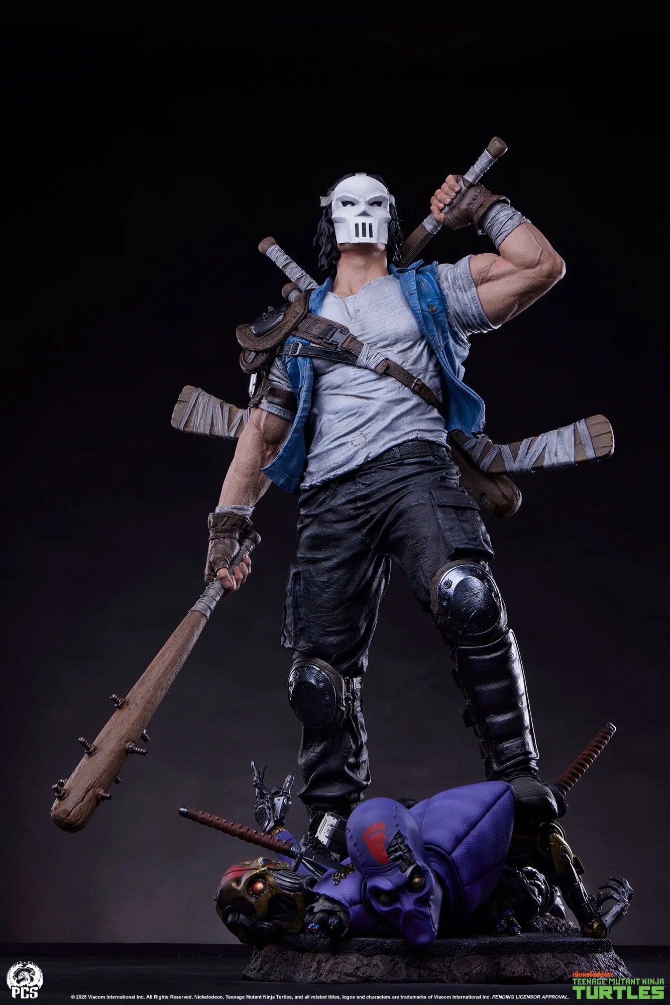 Preventa Resina Casey Jones Figura Tortugas Ninja PCS (Licencia) Estudio