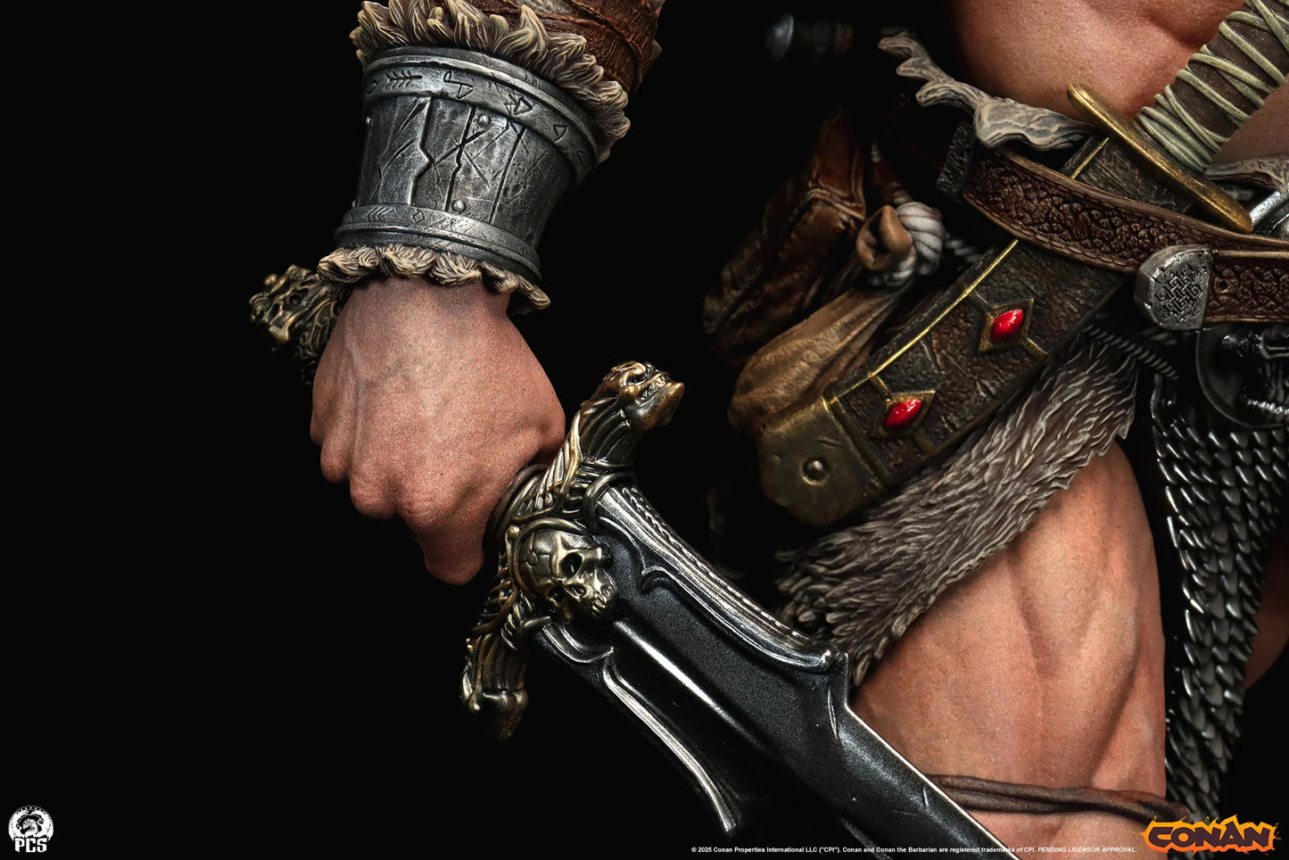 Preventa Resina Conan Figura Conan el Bárbaro PCS (Licencia) Estudio