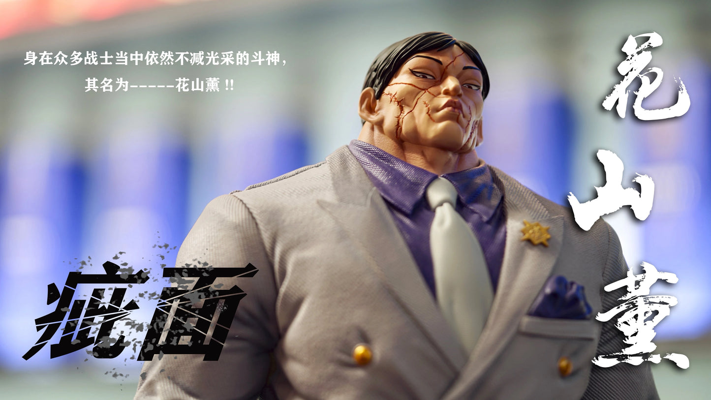 Preventa Resina Kaoru Hanayama Figura Baki WD Estudio