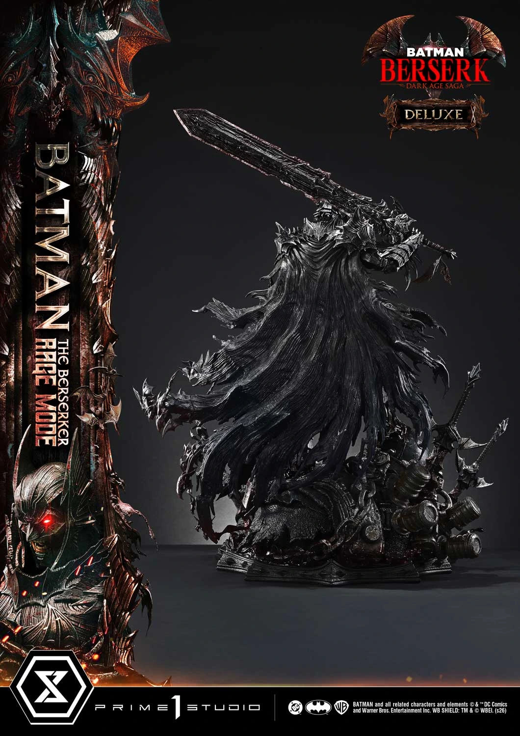 Preventa Resina Batman: The Berserker Rage Figura Batman Comics Prime 1 (Licencia) Estudio