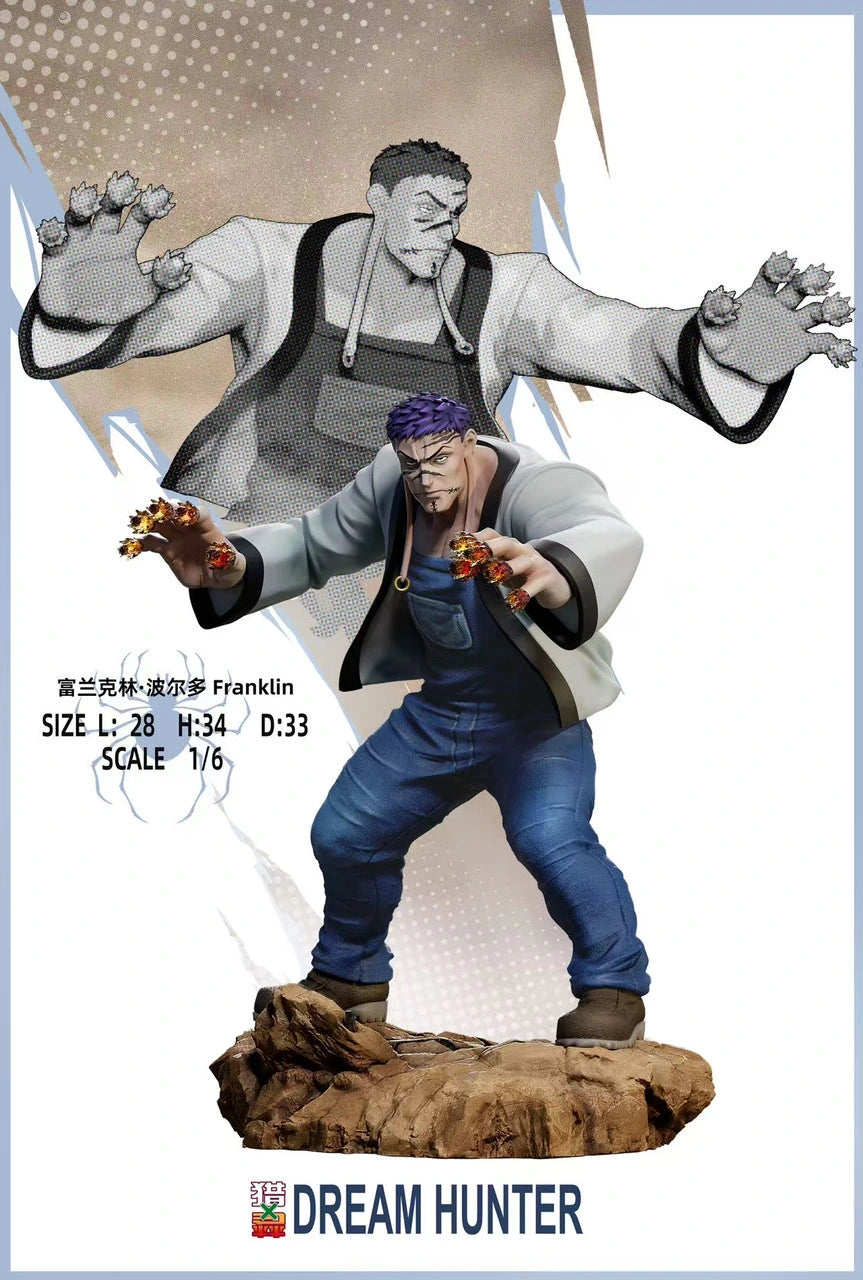 Preventa Resina Phatom Troupe Figura Hunter x Hunter Dream Hunter  Estudio