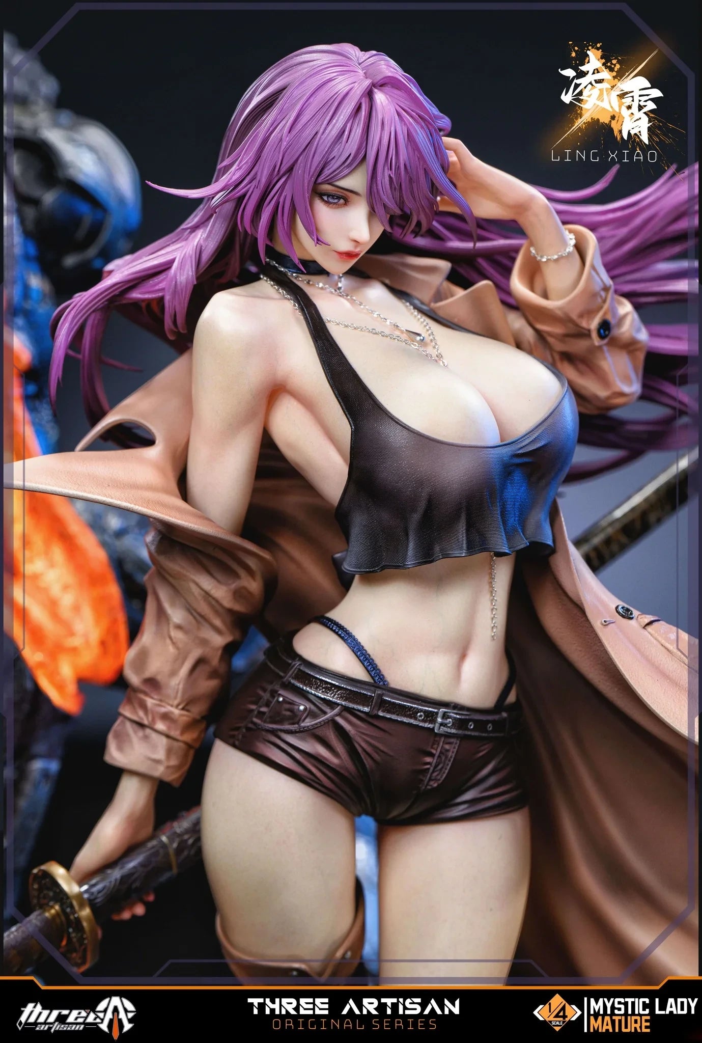 Preventa Resina Ling Xiaao Figura Original Series Three Artisan Estudio