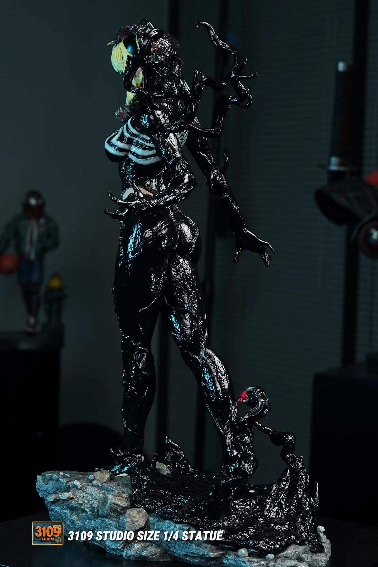 Preventa Resina Gwen Venom Figura Marvel 3109 Estudio
