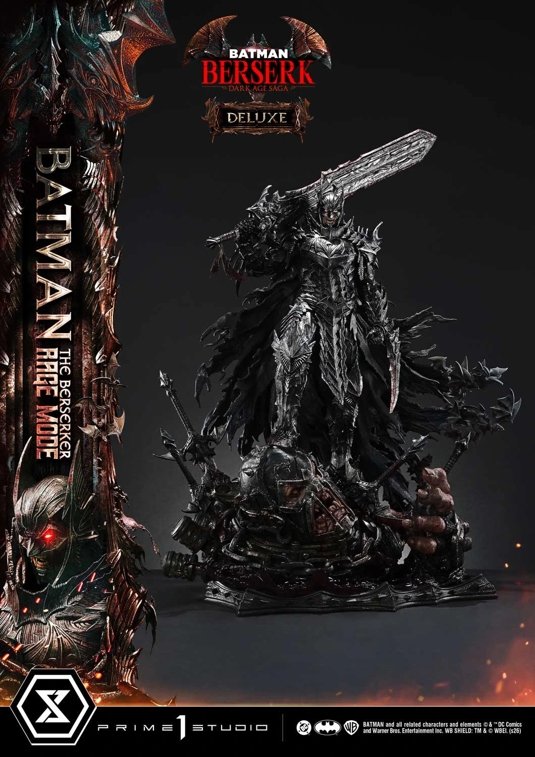 Preventa Resina Batman: The Berserker Rage Figura Batman Comics Prime 1 (Licencia) Estudio