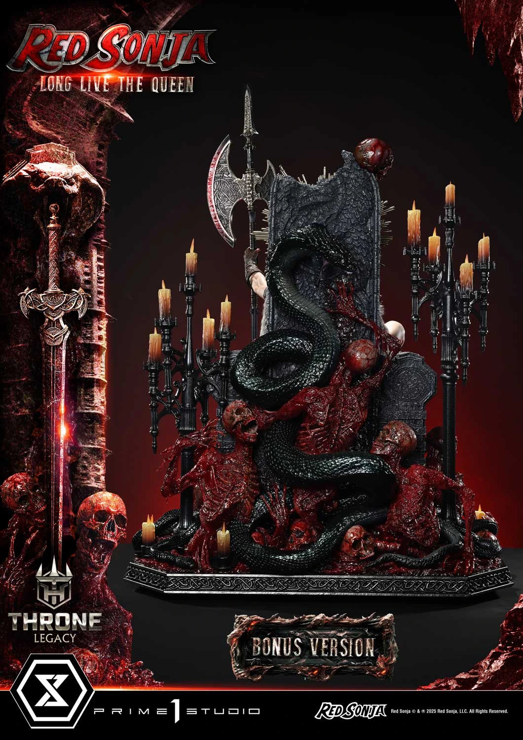 Preventa Resina Red Sonja Figura Red Sonja Prime 1 (Licencia) Estudio