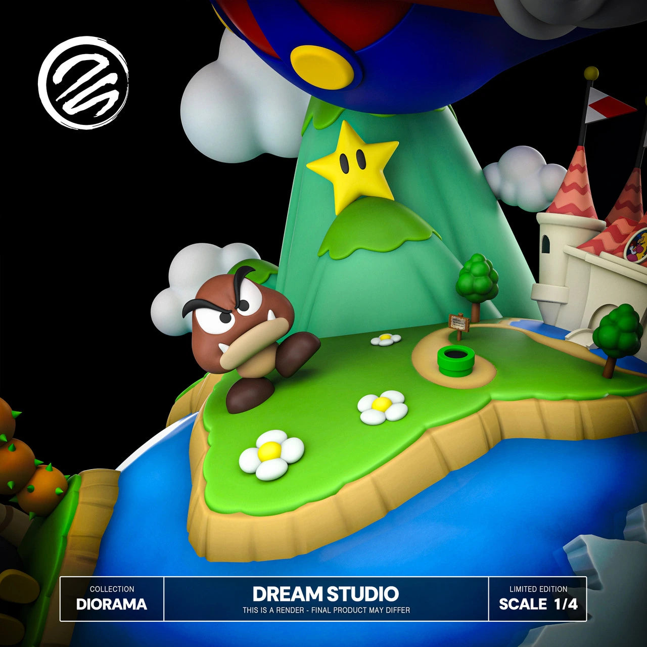 Preventa Resina Mario  Figura Super Mario 64 Dream  Estudio