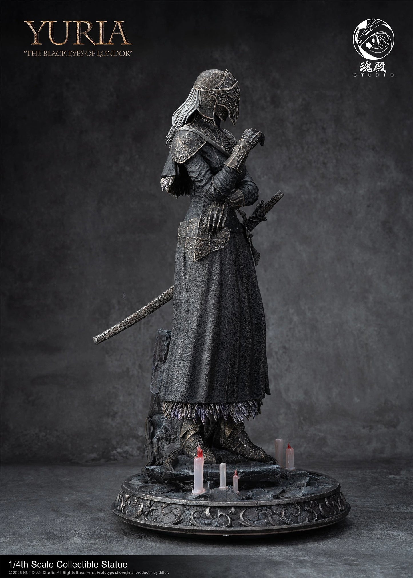 Preventa Resina Yuria de Londor  Figura Dark Souls Series HunDian Estudio