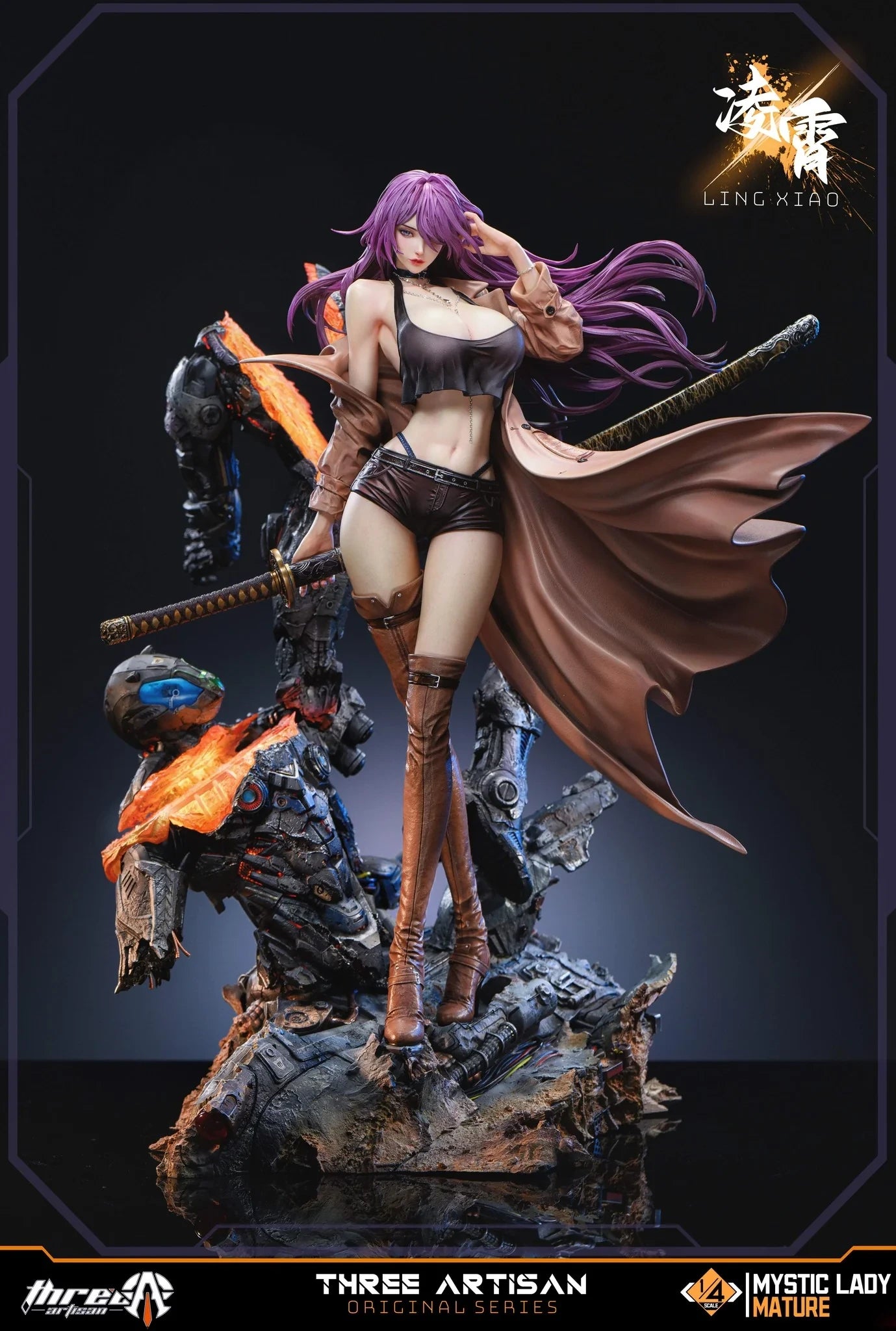 Preventa Resina Ling Xiaao Figura Original Series Three Artisan Estudio