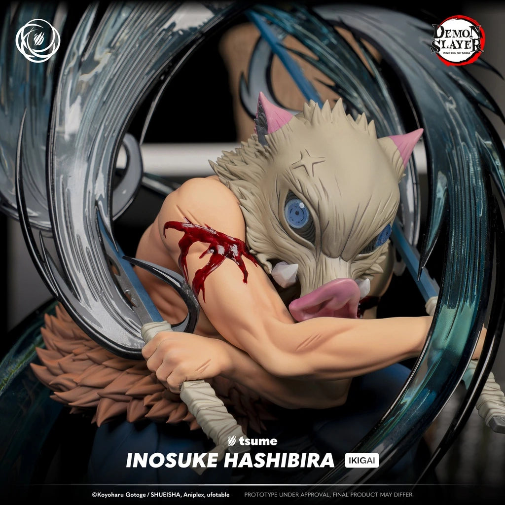 Preventa Resina Inosuke Hashiraba  Figura Demon Slayer Tsume Art Estudio