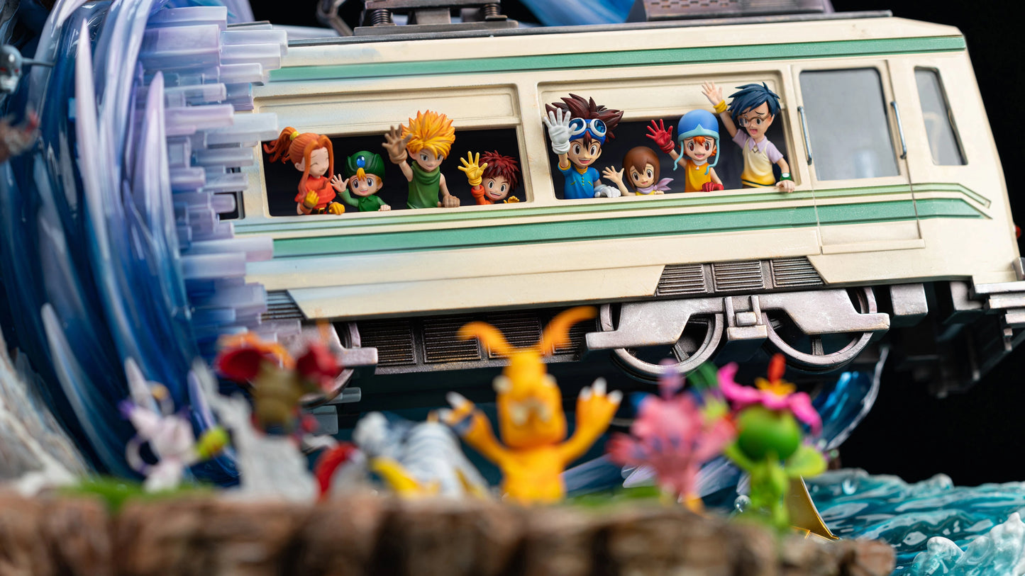 Preventa Resina Niños Elegidos Figura Digimon Soar Estudio