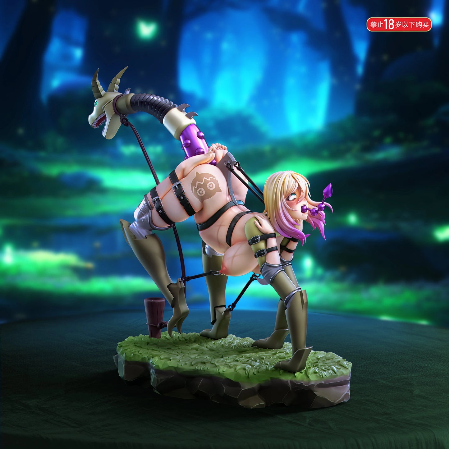 Preventa Resina Punishead Girl Figura Original Series Fish Head Estudio