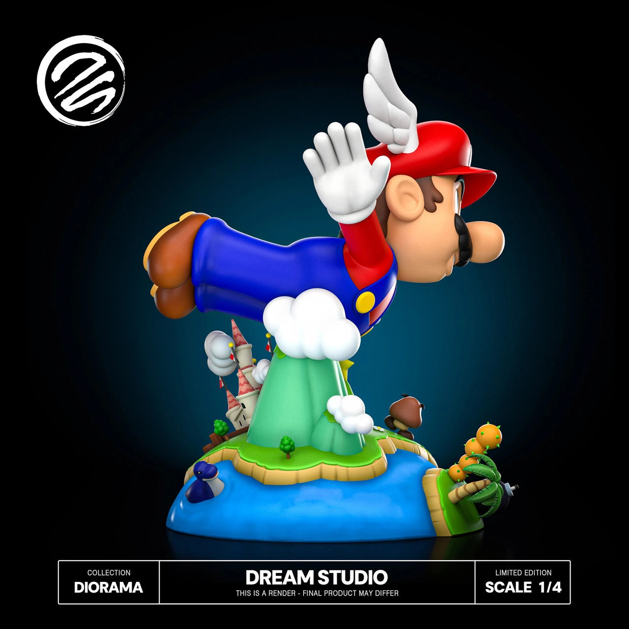 Preventa Resina Mario  Figura Super Mario 64 Dream  Estudio