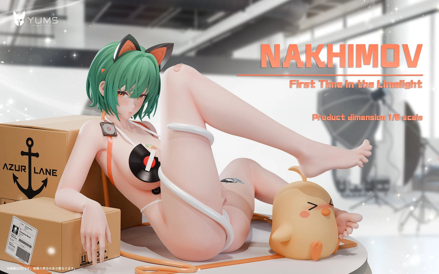 Preventa Resina Admiral Nakhimov Figura Azur Lane YUMS Estudio