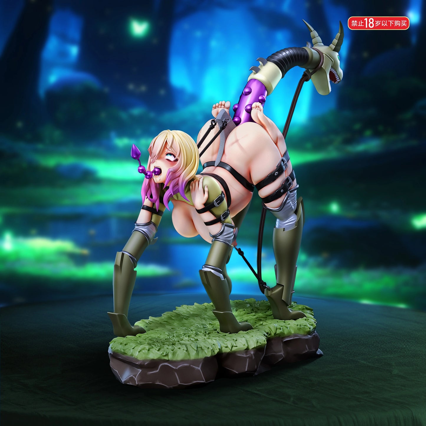 Preventa Resina Punishead Girl Figura Original Series Fish Head Estudio