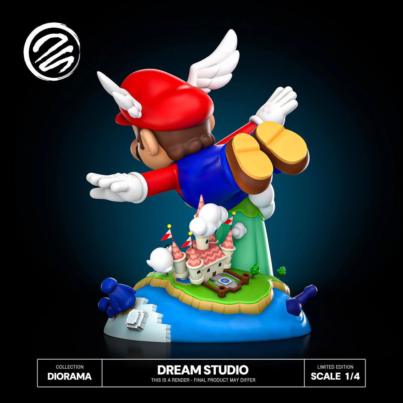 Preventa Resina Mario  Figura Super Mario 64 Dream  Estudio