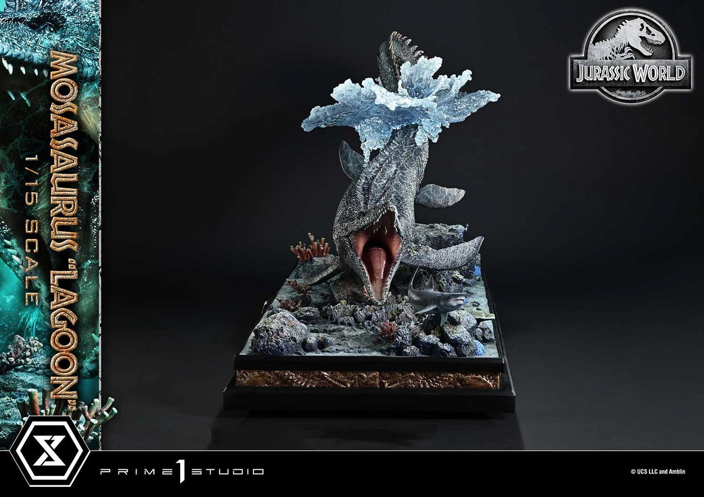 Preventa Resina Mosasaurus Figura Jurassic World Prime 1 (Licencia) Estudio