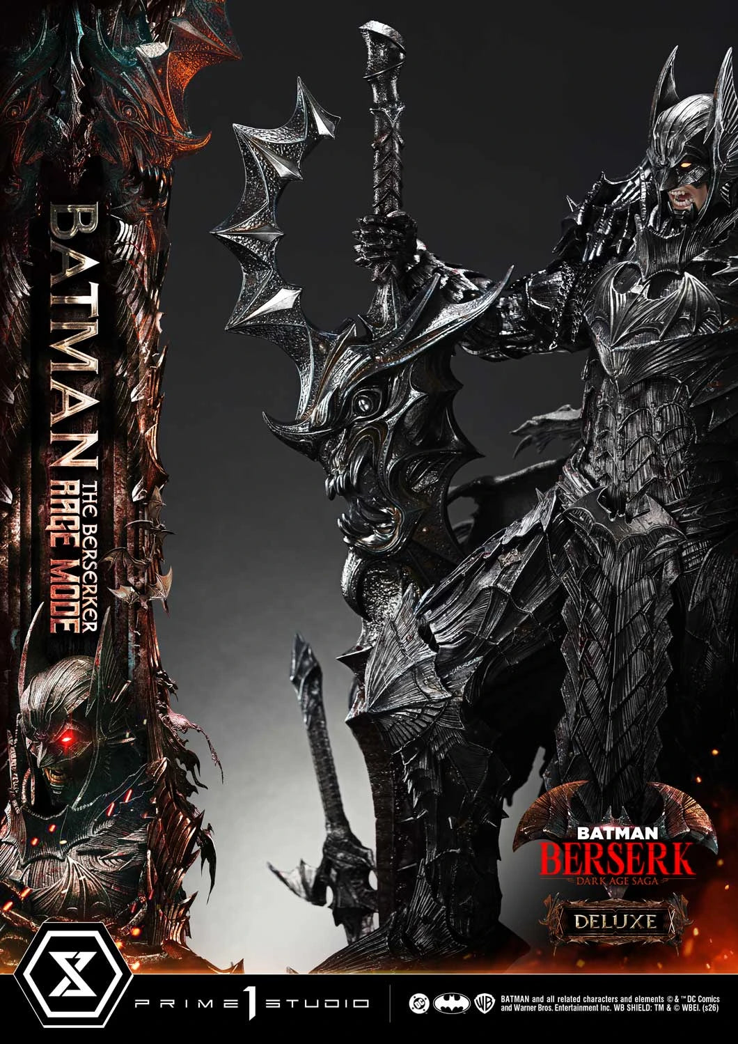Preventa Resina Batman: The Berserker Rage Figura Batman Comics Prime 1 (Licencia) Estudio