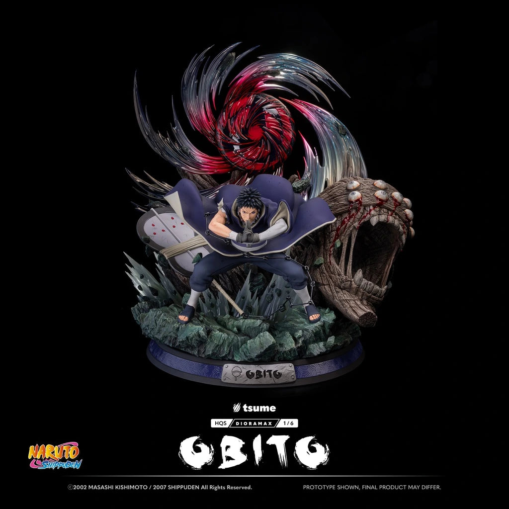 Preventa Resina Obito Uciha Figura Naruto Tsume (Licencia) Estudio