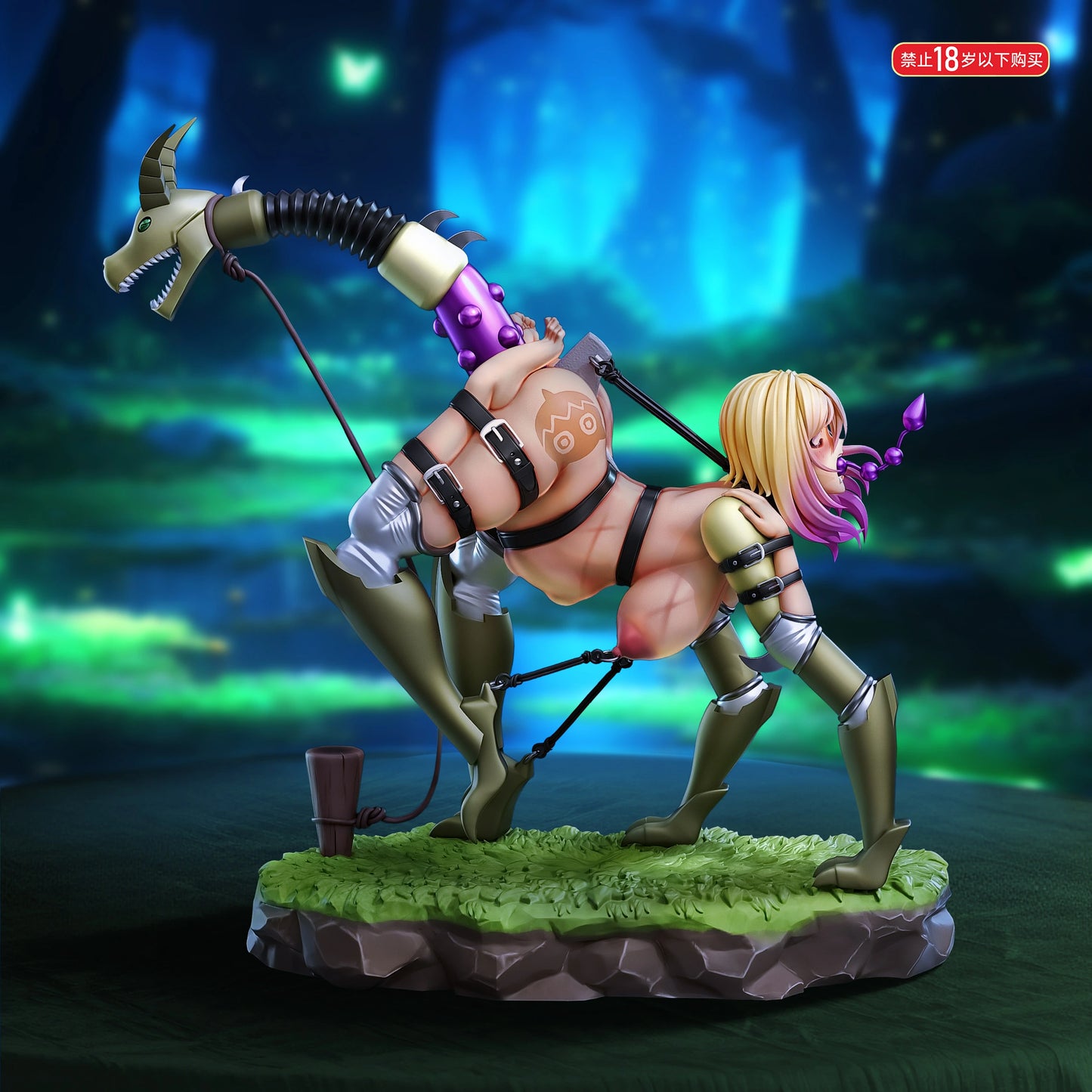 Preventa Resina Punishead Girl Figura Original Series Fish Head Estudio