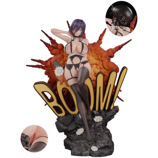 Preventa Resina Reze  Figura Chainsaw Man Crown   Estudio