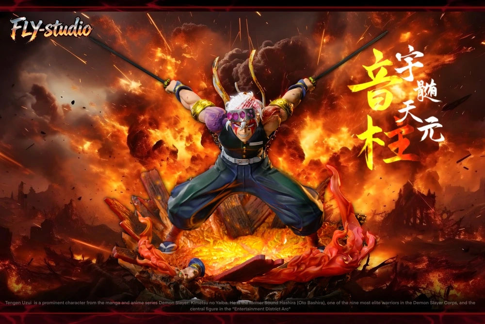 Preventa Resina Uzui Tengen Figura Demon Slayer FLY Estudio