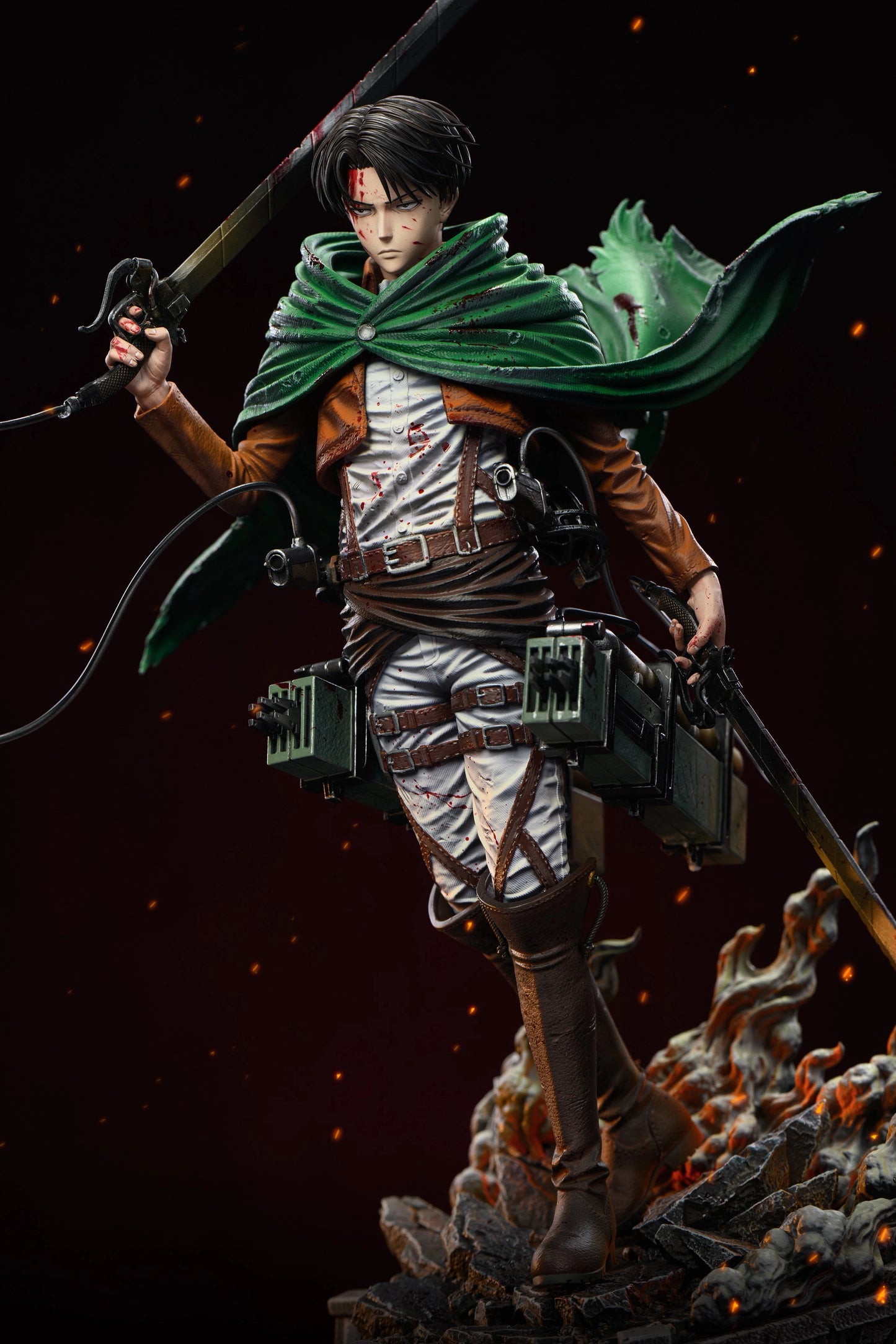 Preventa Resina Levi Ackerman Figura Attack On Titan Dream Estudio