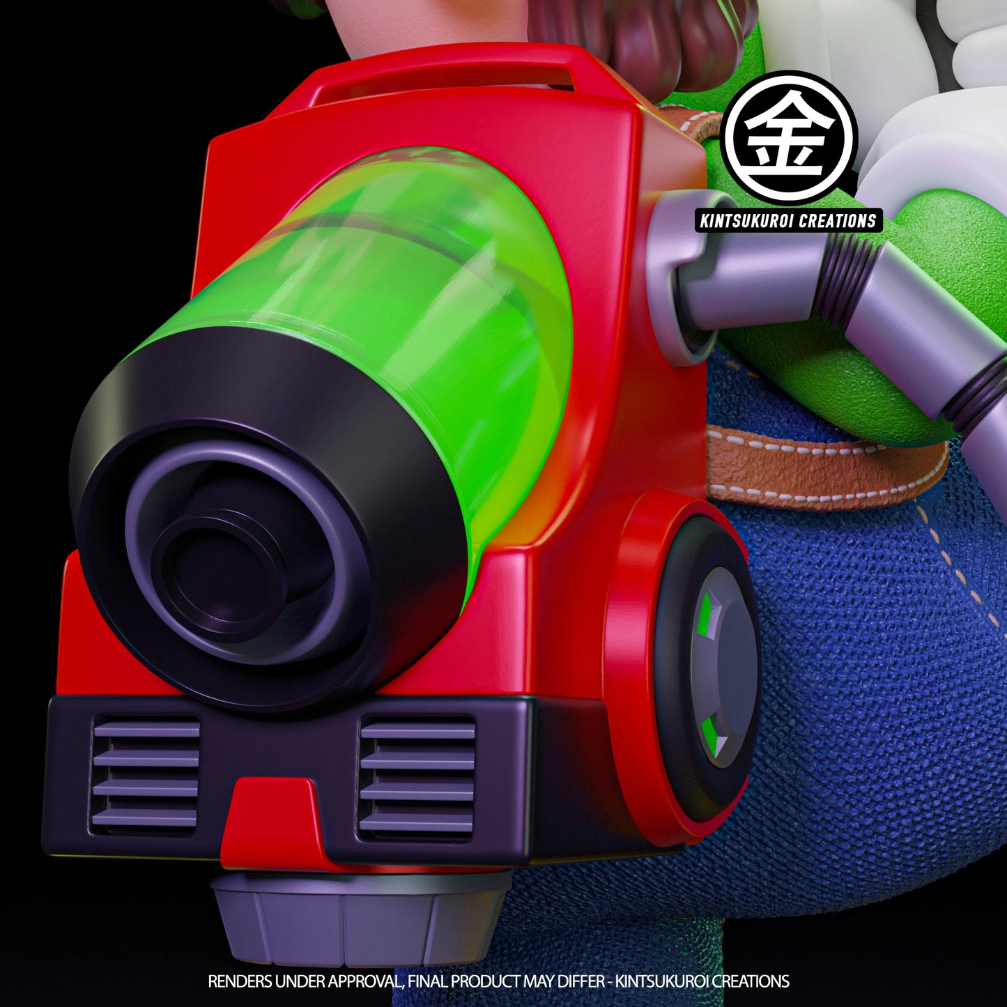 Preventa Resina Luigi Figura Luigi's Mansion 3 Kintsukuroi Creations Estudio