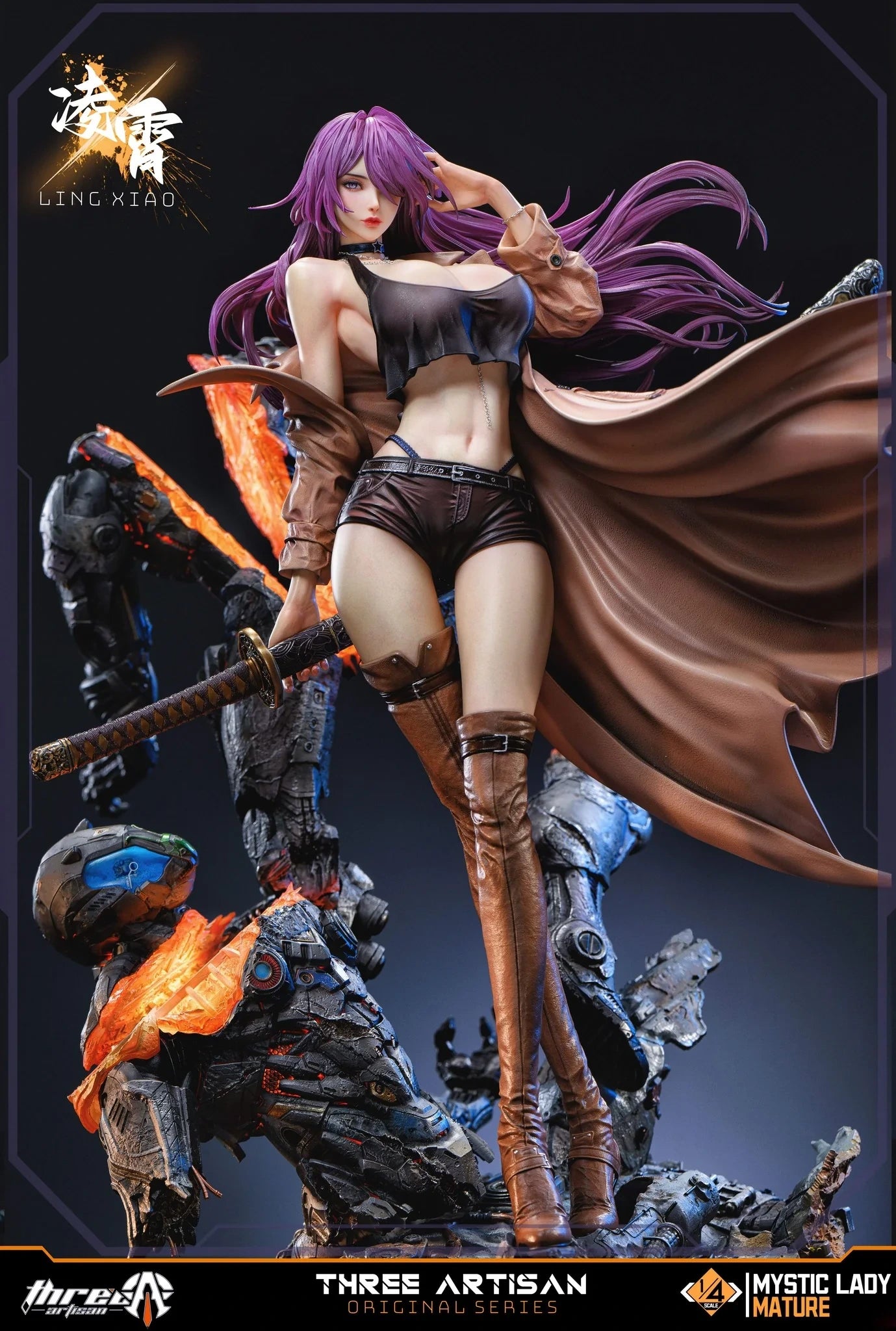 Preventa Resina Ling Xiaao Figura Original Series Three Artisan Estudio
