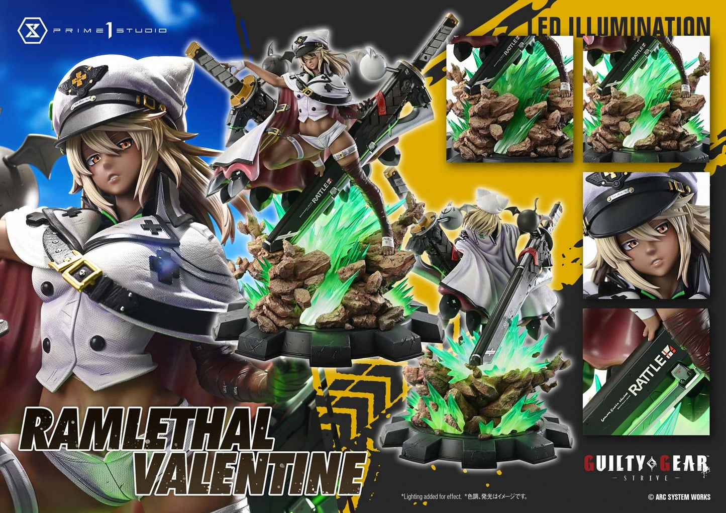 "Preventa Resina Ramlethal Valentine Figura GUILTY GEAR -STRIVE-  Prime 1 (Licencia) Estudio"
