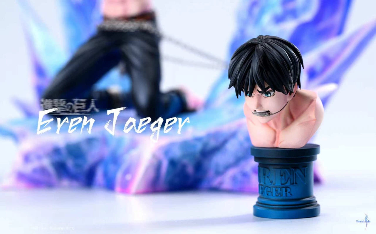 Preventa Resina Eren Jaeger Figura Attack On Titan Mahakala Estudio