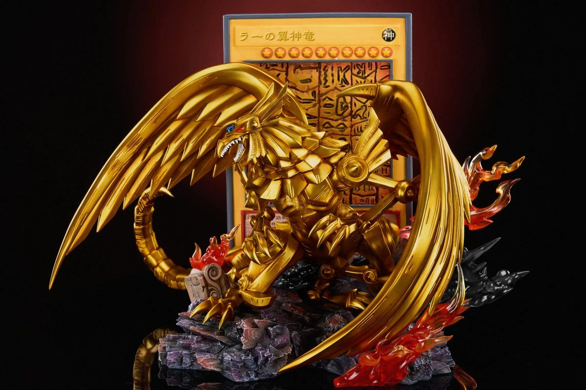 Preventa Resina Dragon Alado de Ra Figura Yu-Gi-Oh! WASP Estudio