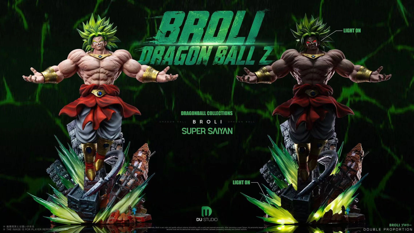 Preventa Resina Broly Super Saiyan Figura Dragon Ball 1/6 DU Estudio