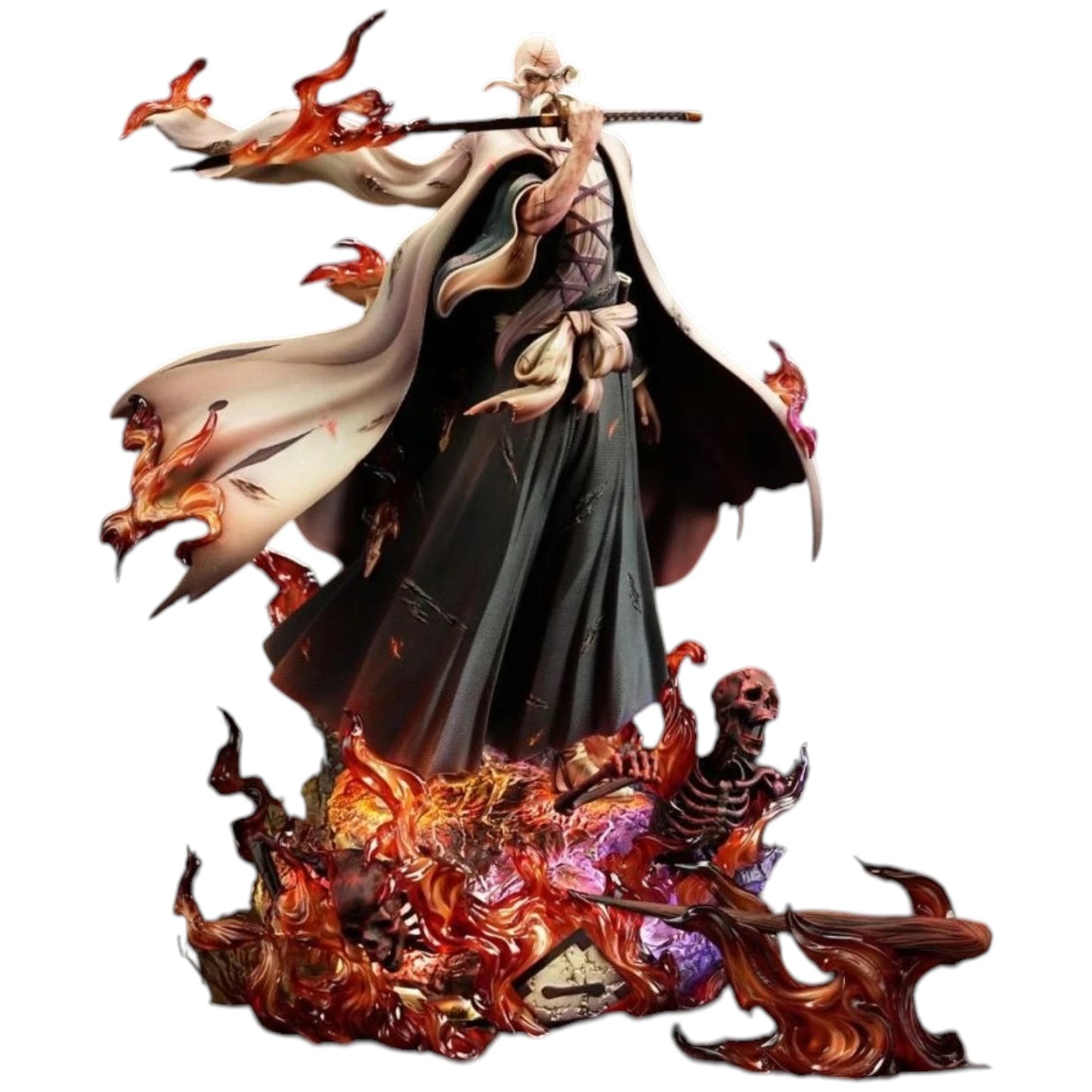 Preventa Resina Yamamoto Genryūsai Shigekuni Figura Bleach 1/6 Prologue Estudio