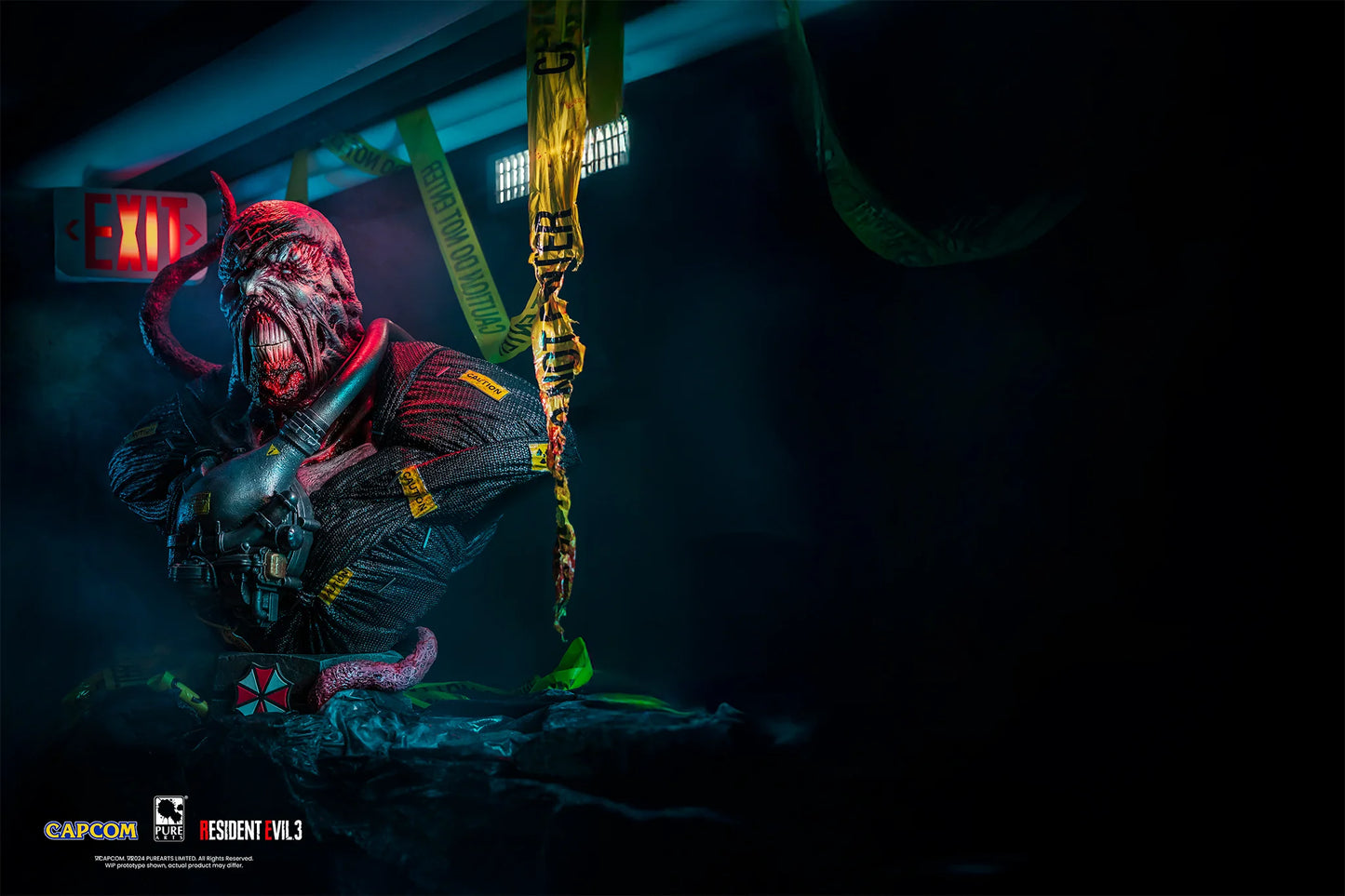 Preventa Resina Nemesis Figura Resident Evil 3 PureArts (Licencia) Estudio
