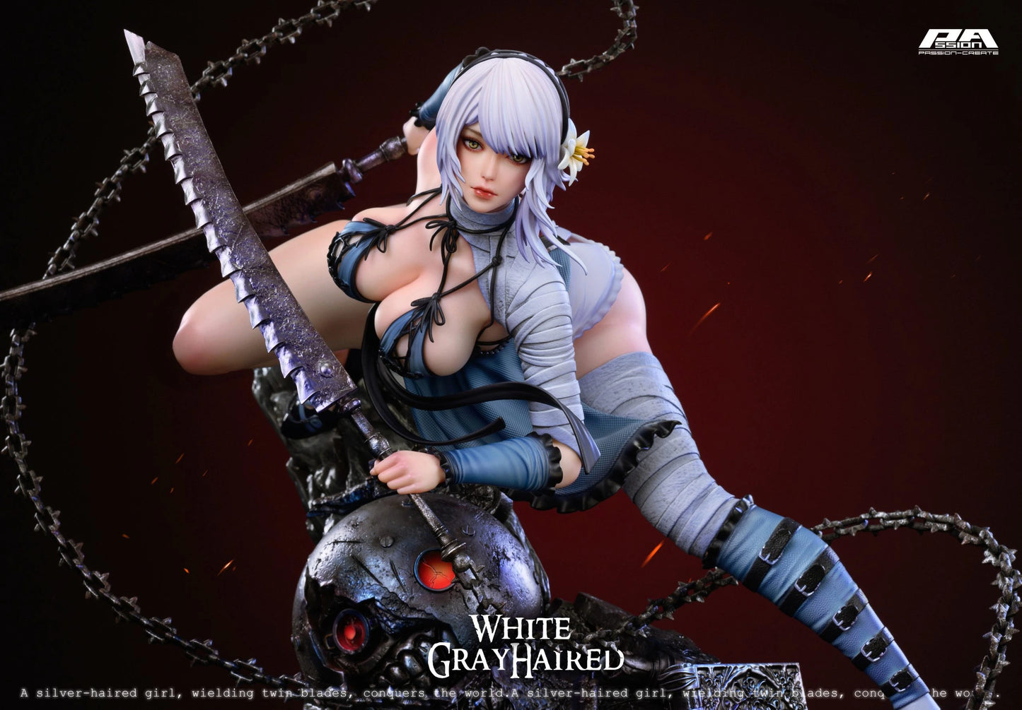 Preventa Resina Kaine Figura Nier: Automata Passion Estudio