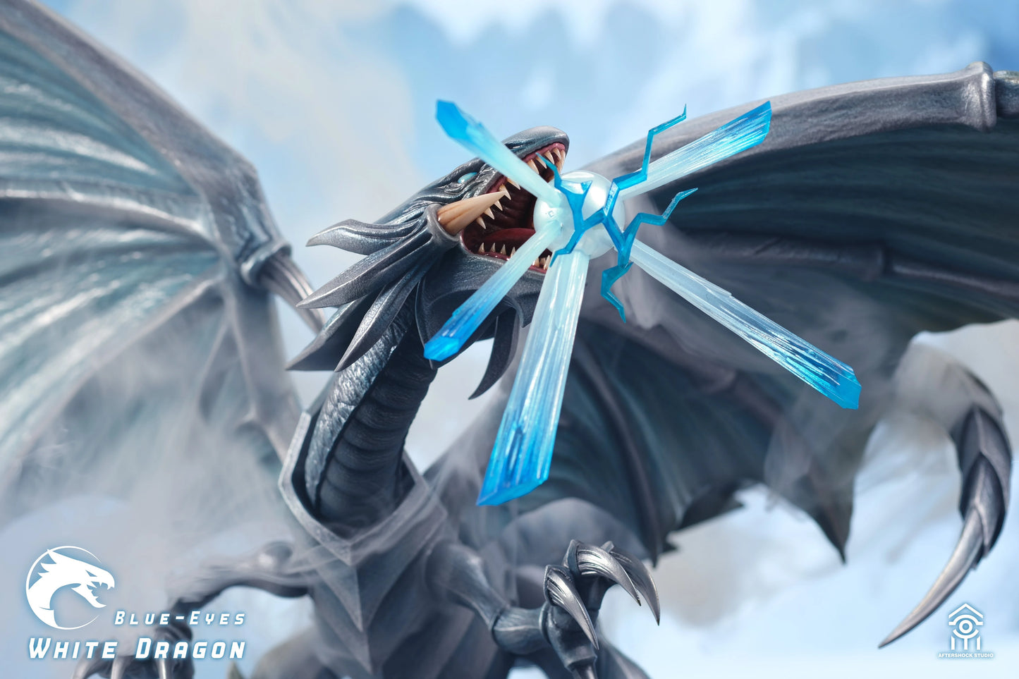 Preventa Resina Dragon de Ojos Azules & Rojos Figura Yu-Gi-Oh! Afterschok Estudio